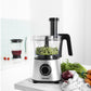 Robot culinaire MX-4823 acier inoxydable/noir/transparent