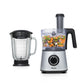 Robot culinaire MX-4823 acier inoxydable/noir/transparent
