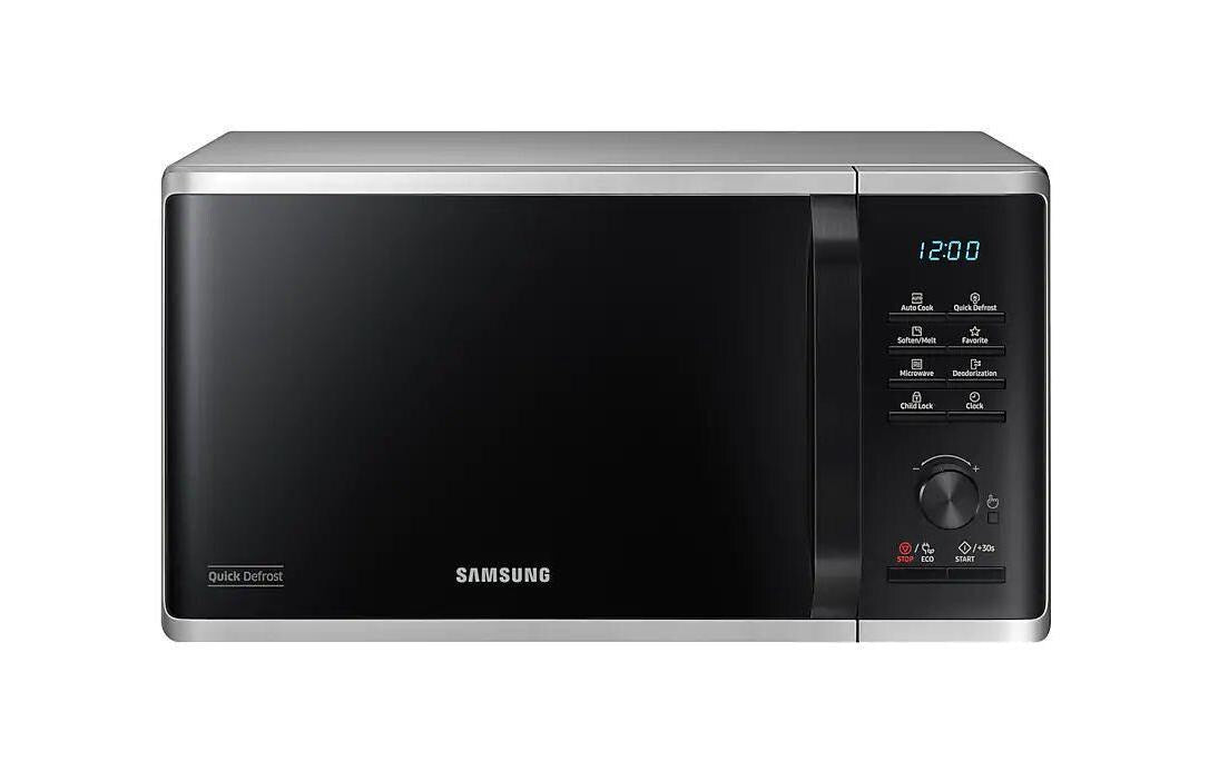Mikrowelle MS23K3515AS/SW schwarz/silbern - MEGART