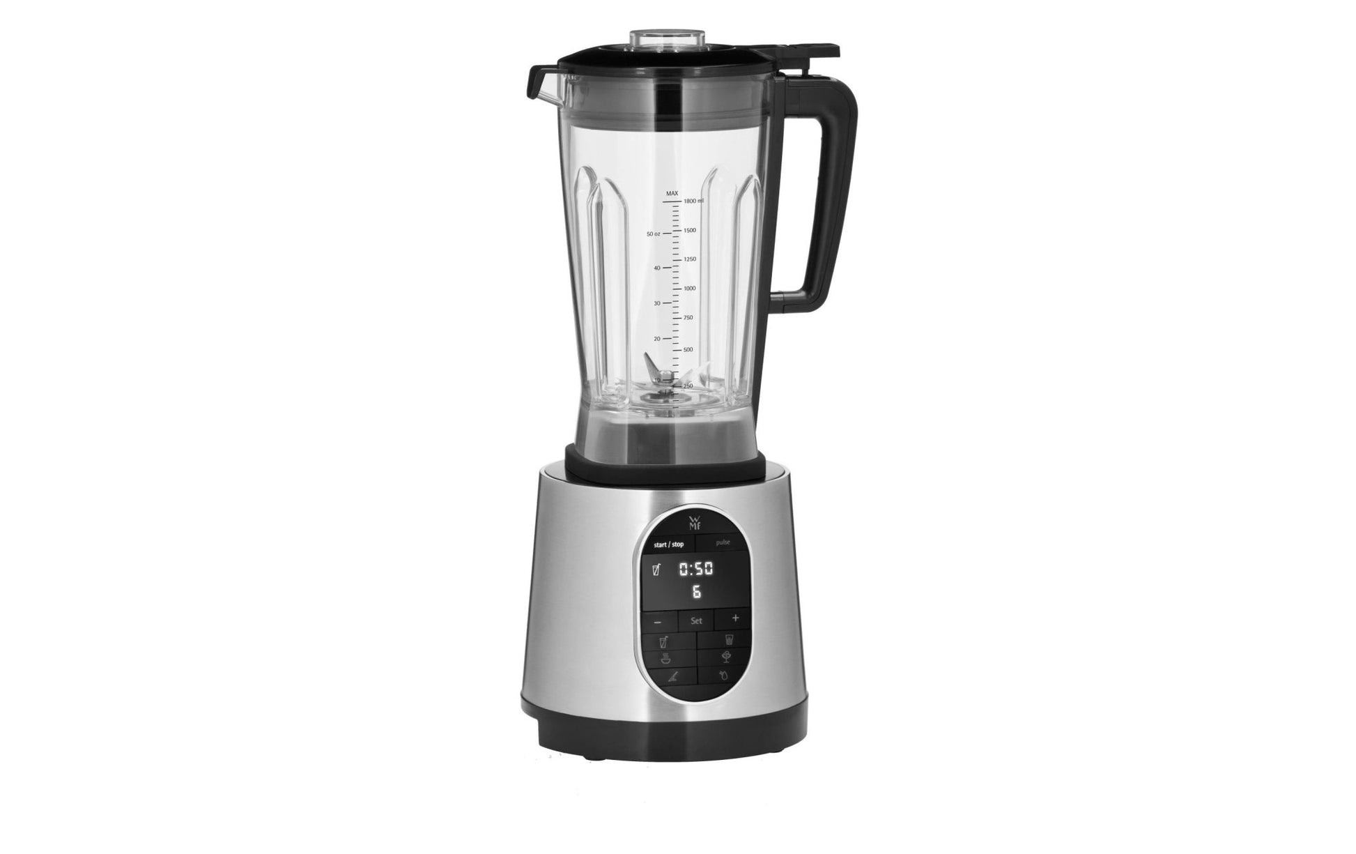 Standmixer Kult Pro Schwarz/Silber - MEGART