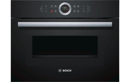 Einbaubackofen mit Mikrowelle CMG633BB1 Schwarz - MEGART