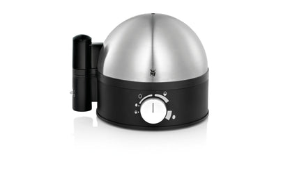 Eierkocher Stelio 7, Schwarz/Silber