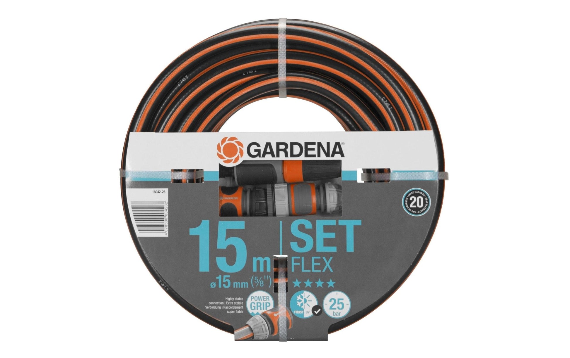Gartenschlauch Comfort FLEX 15 m Ø 15 mm - MEGART