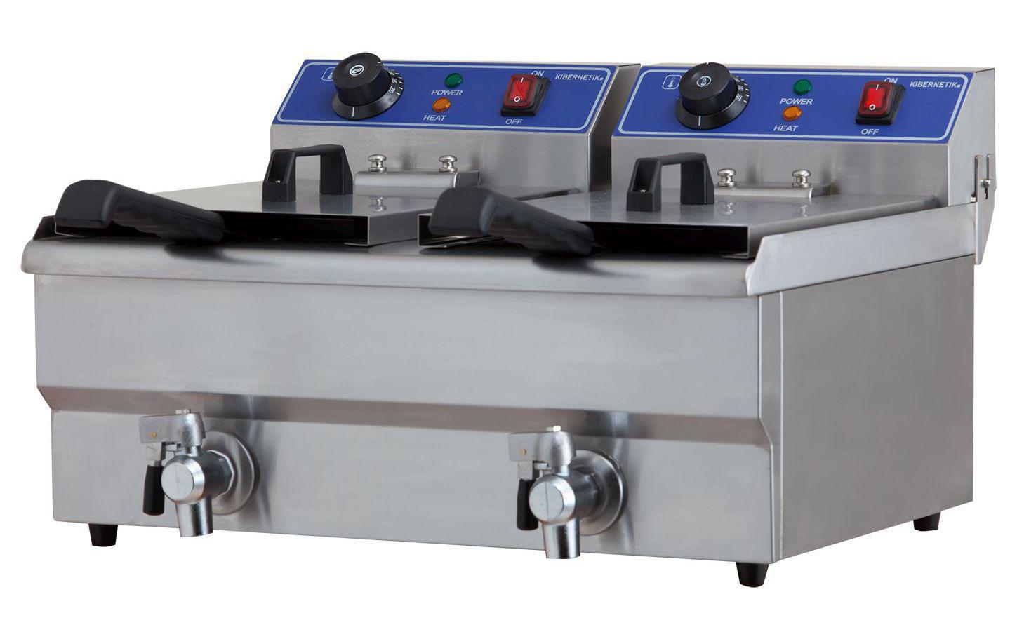 Gastronomie - Fritteuse 2 x 10 Liter - MEGART