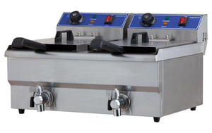 Gastronomie - Fritteuse 2 x 10 Liter - MEGART