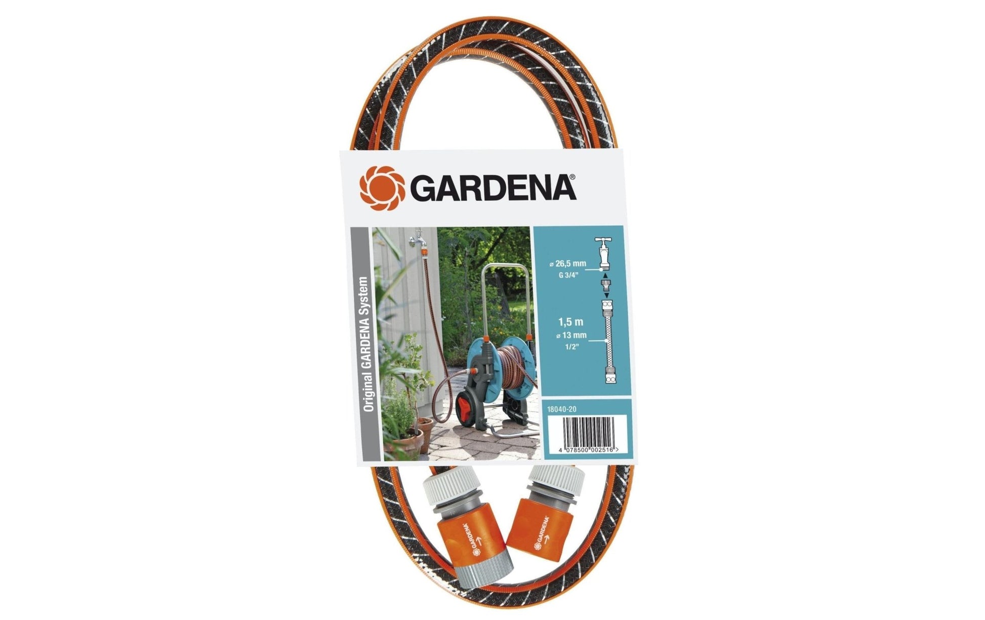 Gartenschlauch Comfort FLEX 1,5 m ø 13 mm - MEGART
