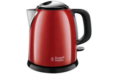 Wasserkocher 24992-70 Colours Plus 1 l, Rot/Schwarz