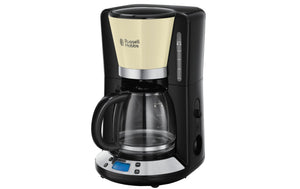 Filterkaffeemaschine Colours Plus Crème/Schwarz - MEGART