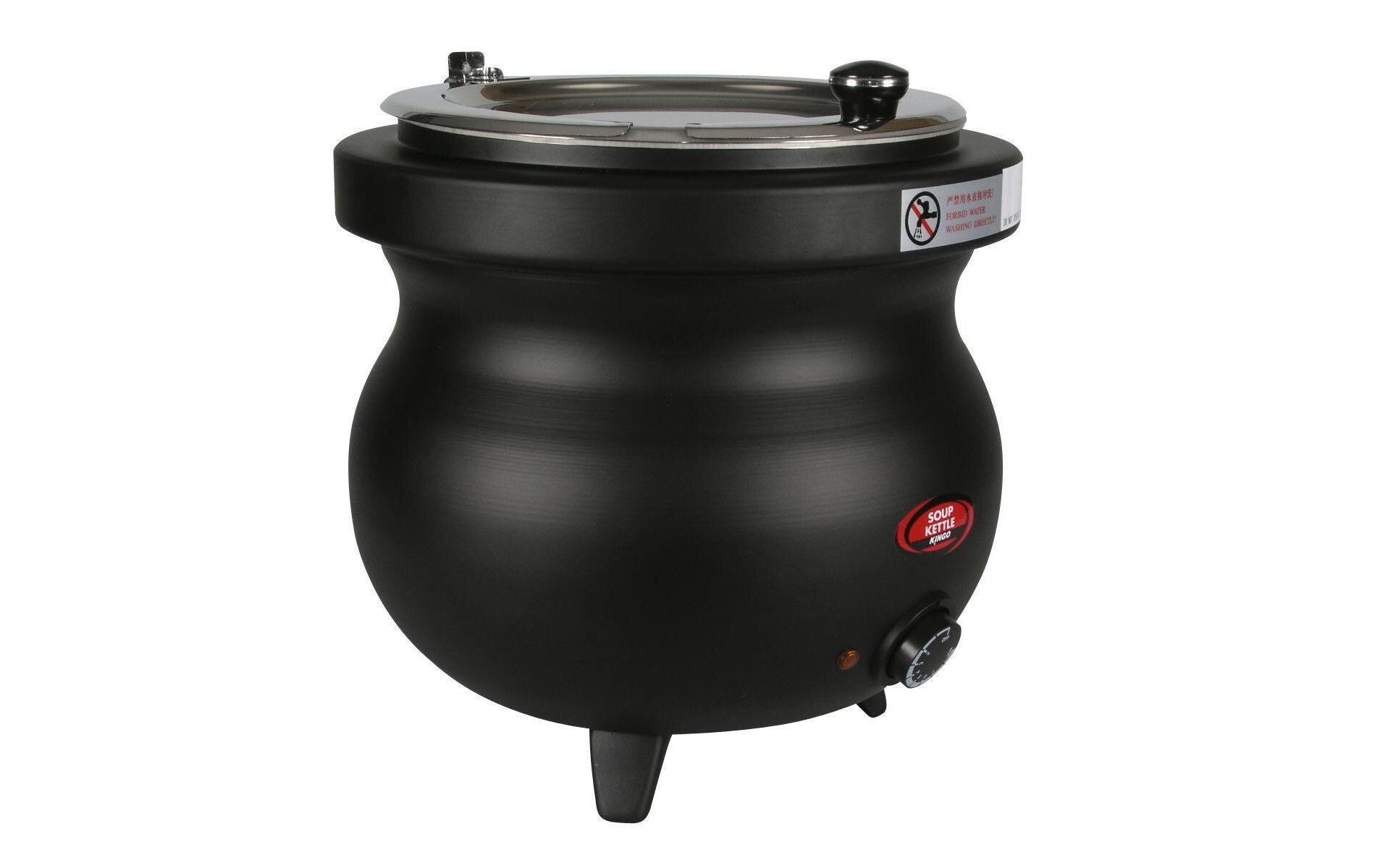 Suppentopf 9 Liter Schwarz - MEGART
