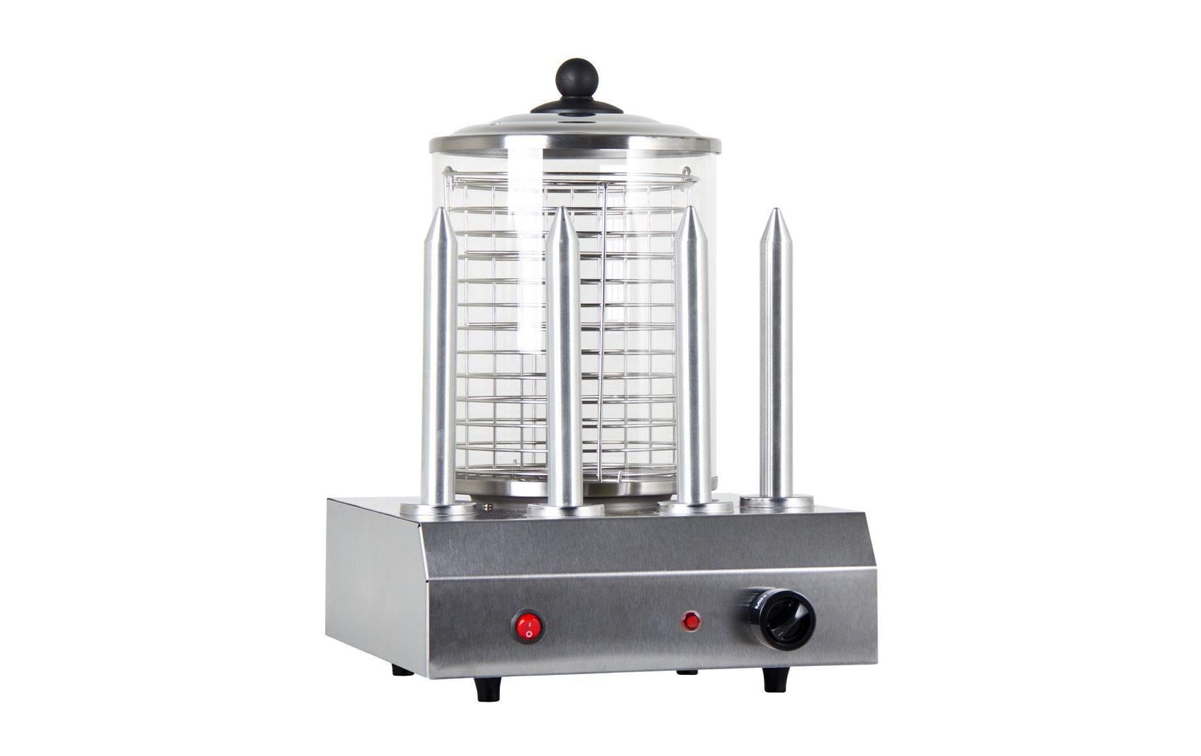 Hot Dog Maschine Weber HD104 mit 4 Spiessen - MEGART