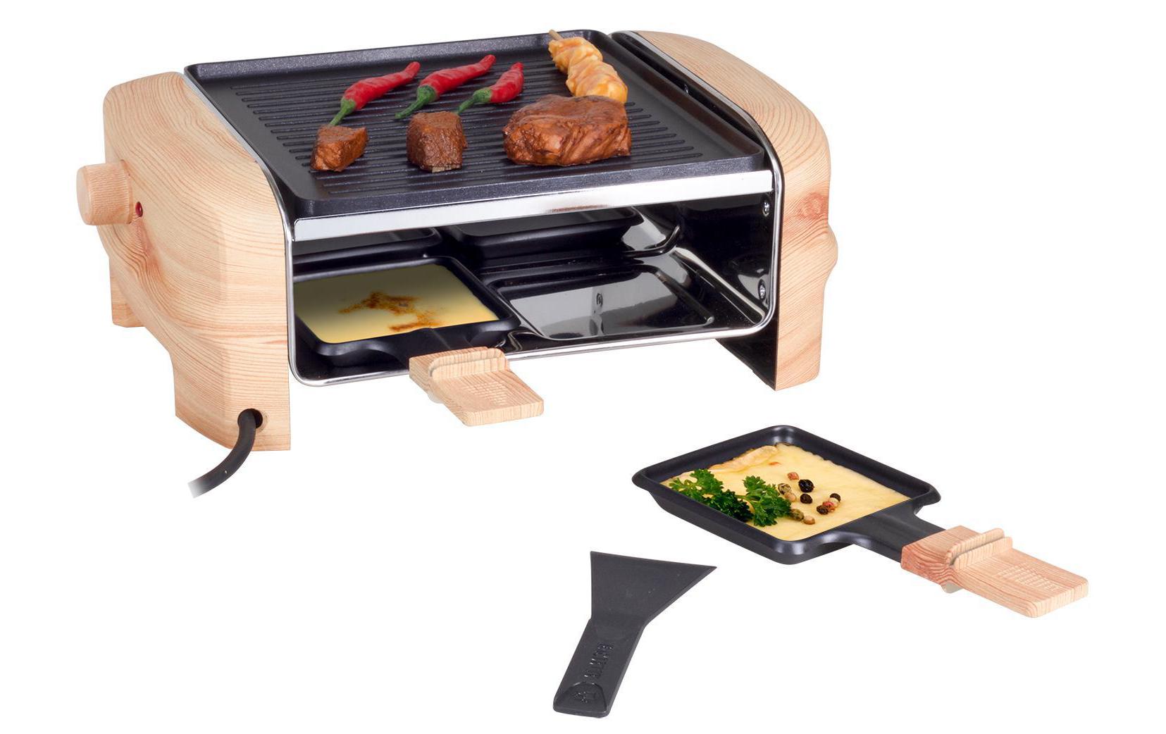 Racletteofen Wood elegance 4 Personen - MEGART