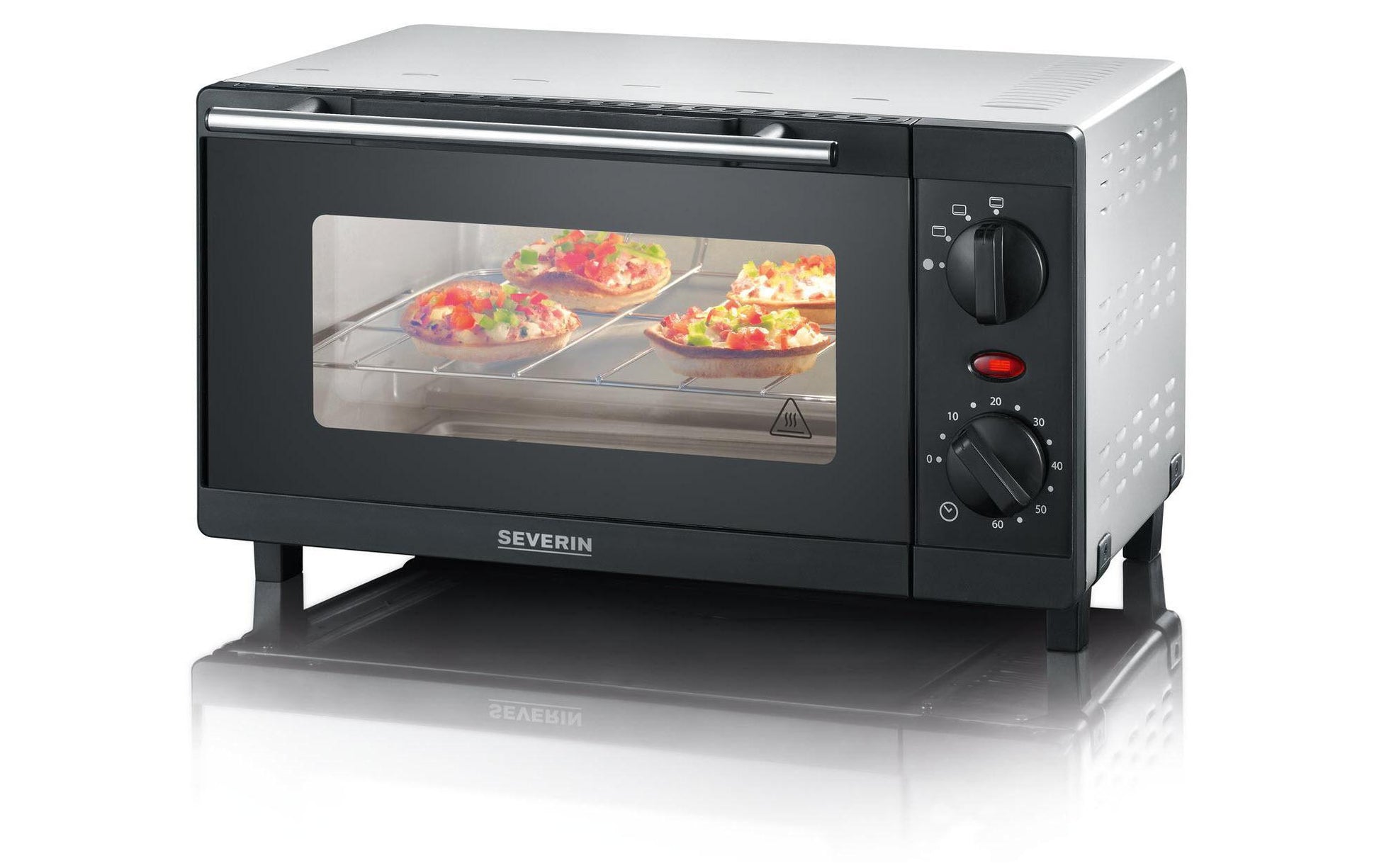 Backofen TO 2052 9 l, Schwarz - MEGART