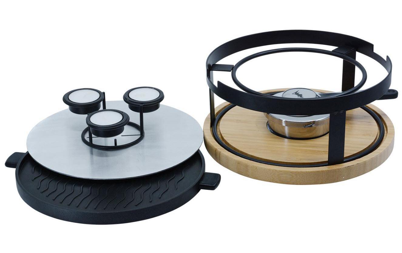 Fondue - Rechaud One4All Multifunktional, Silber - MEGART