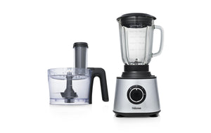 Robot culinaire MX-4823 acier inoxydable/noir/transparent