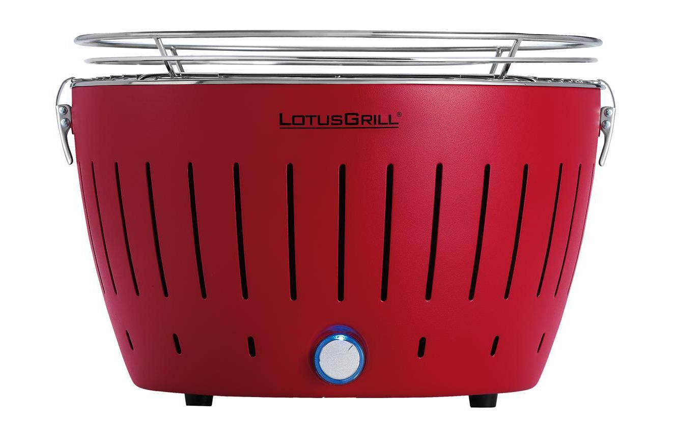 LotusGrill Tischgrill Original, Rot, Ø 32 cm - MEGART