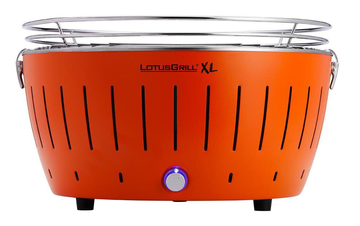 LotusGrill Tischgrill XL, Mandarinenorange, Ø 40.5 cm - MEGART