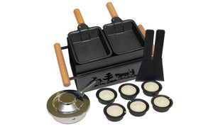 Teelicht - Raclette Tête - à - Tête Schwarz - MEGART