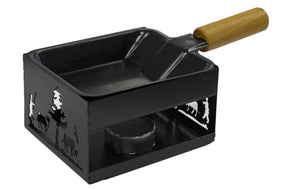 Teelicht - Raclette Uno Schwarz - MEGART