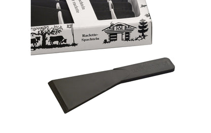 Raclette - Spachtel Spatula 4 Stück, Schwarz - MEGART