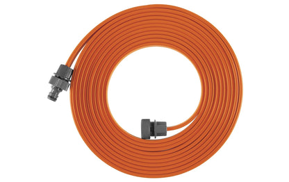 Schlauchregner 7,5 m mit Armaturen, orange - MEGART