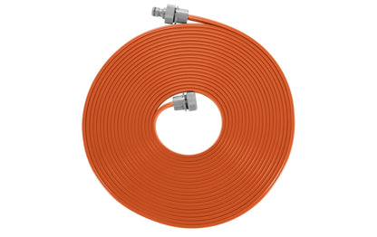 Schlauchregner 15 m mit Armaturen, orange - MEGART