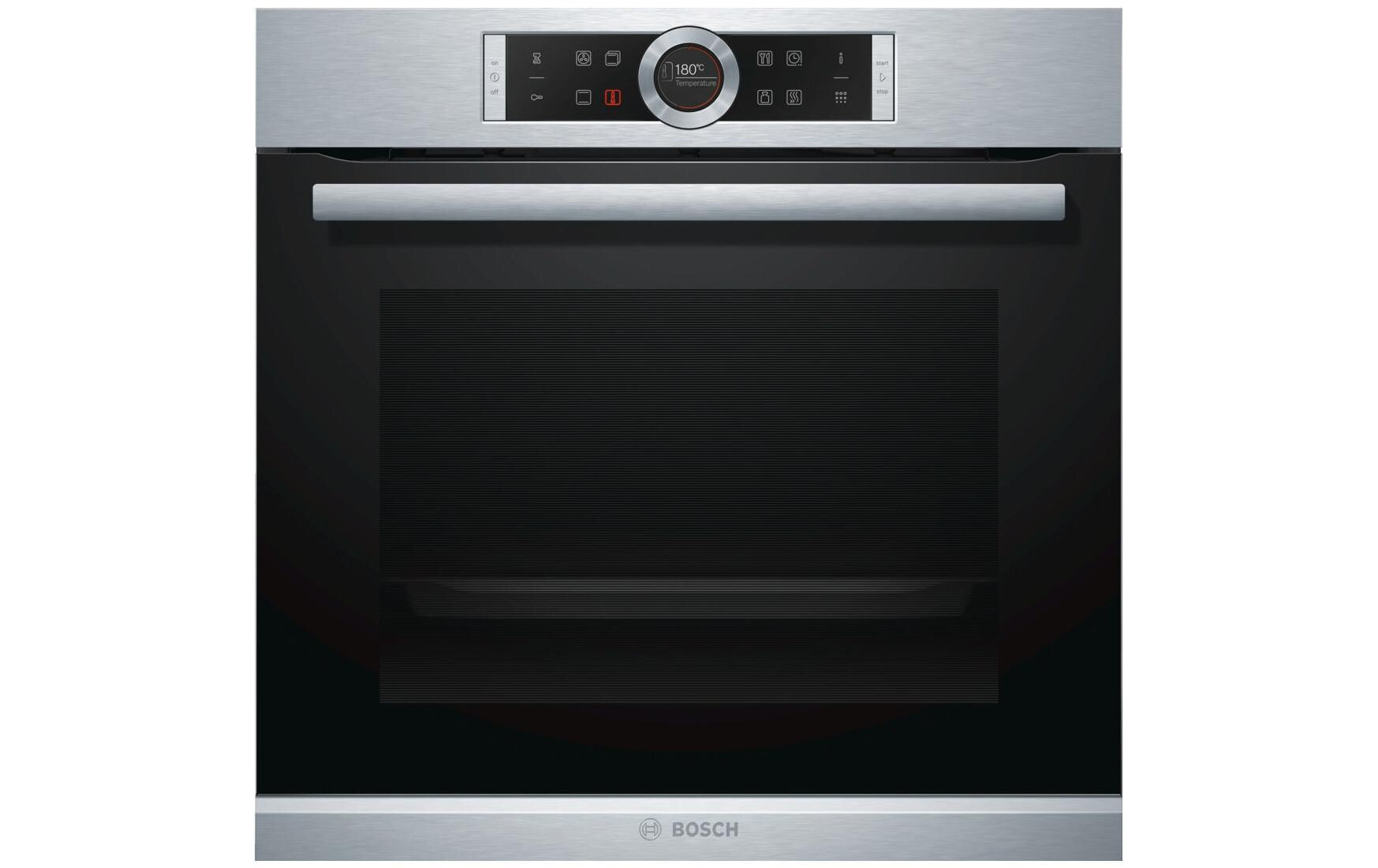 Einbaubackofen HBG675BS1 Silber A+ - MEGART