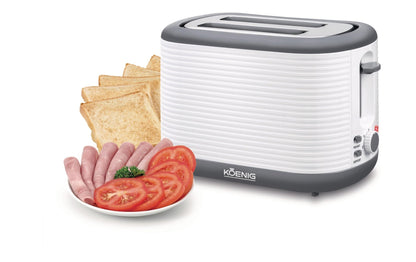 Toaster Stripes Weiss/Grau - MEGART