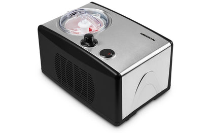 Macchina per il gelato MD 18387 0,8 l, nero/argento