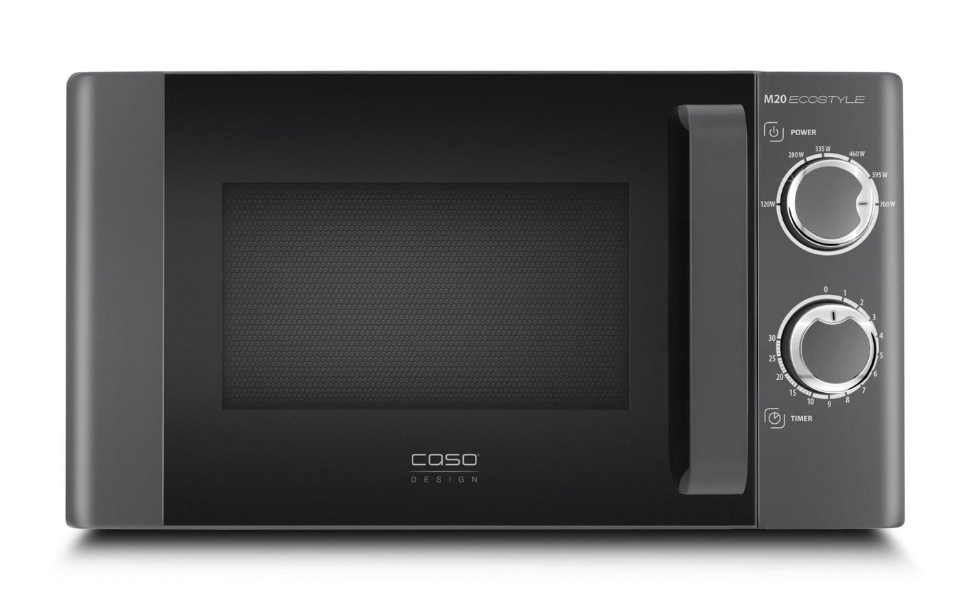 Mikrowelle M20 Ecostyle Grau/Schwarz - MEGART