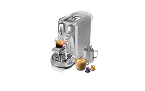 Kaffeemaschine Nespresso Creatista Plus SNE800BSS Silber - MEGART
