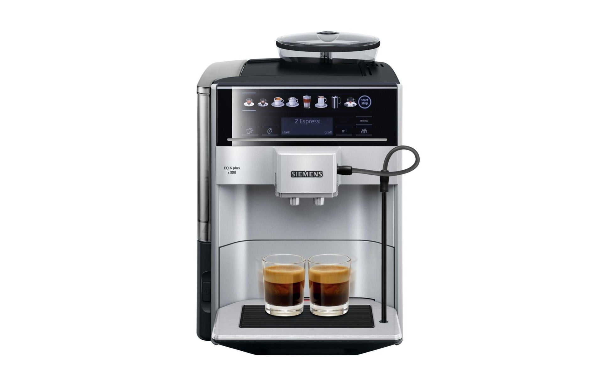 Kaffeevollautomat EQ.6 plus s300 Grau, Schwarz - MEGART