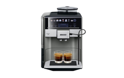 Kaffeevollautomat EQ.6 plus s500 Schwarz, Silber - MEGART