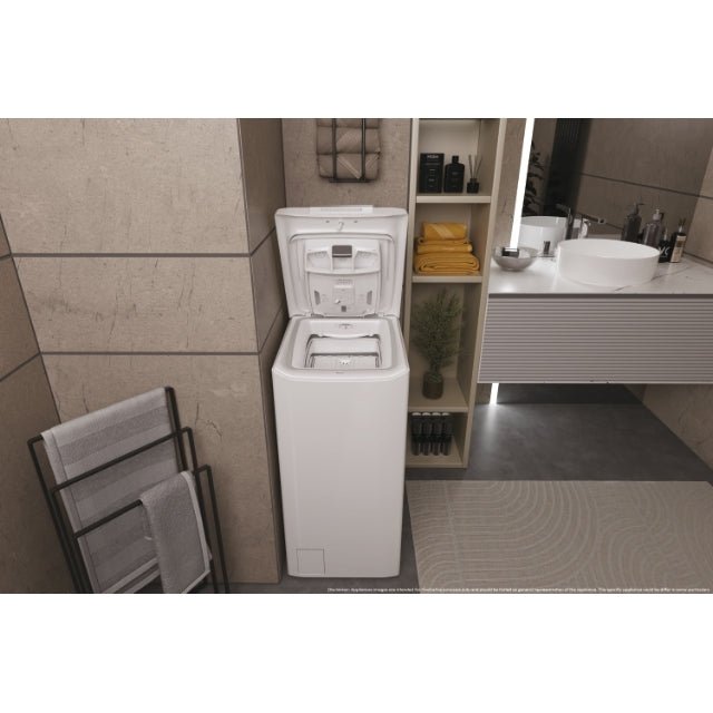 Haier THASNQ286TM5 - S Waschmaschine Toplader 8 kg 1200 RPM Weiss - MEGART