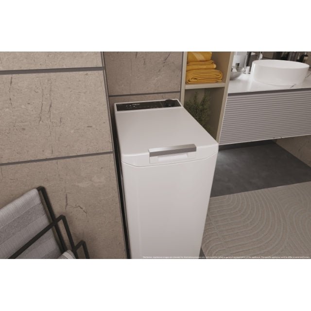 Haier THASNQ286TM5 - S Waschmaschine Toplader 8 kg 1200 RPM Weiss - MEGART
