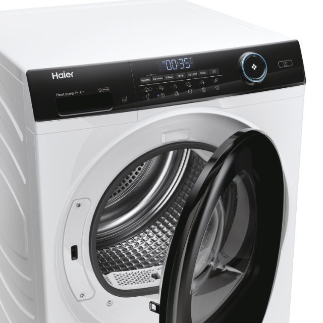 Haier I - Pro Series 5 HD90 - A3959 Wäschetrockner Freistehend Frontlader 9 kg A+++ Weiss - MEGART