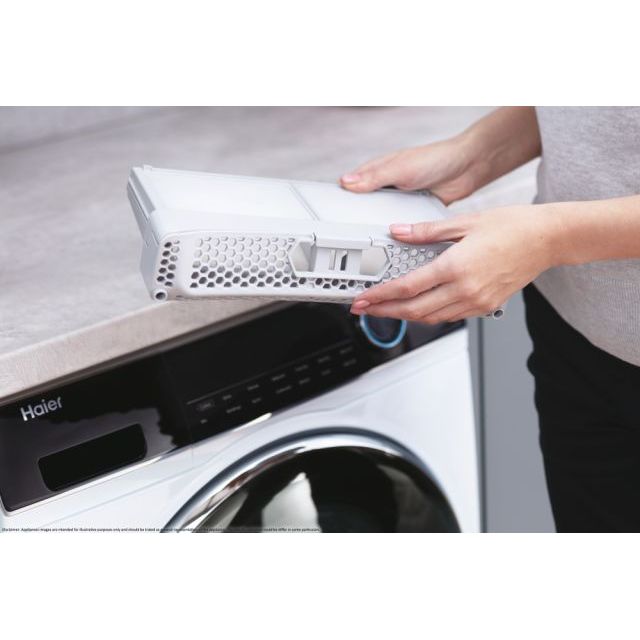 Haier I - Pro Series 5 HD90 - A3959 Wäschetrockner Freistehend Frontlader 9 kg A+++ Weiss - MEGART