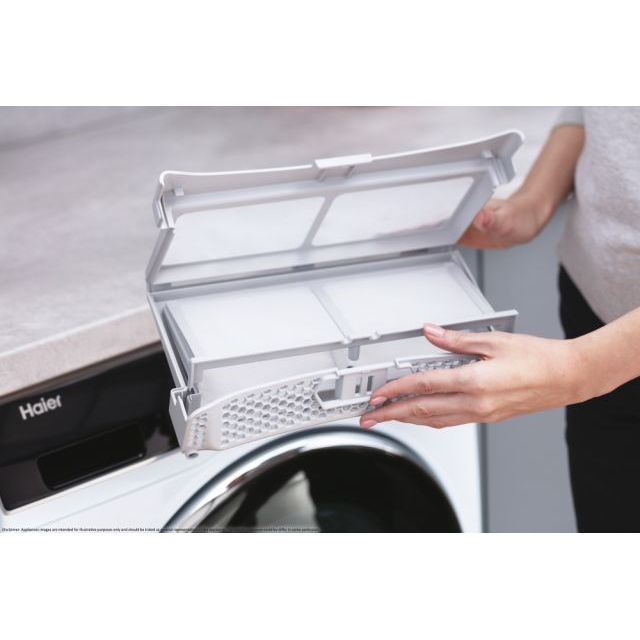 Haier I - Pro Series 5 HD90 - A3959 Wäschetrockner Freistehend Frontlader 9 kg A+++ Weiss - MEGART