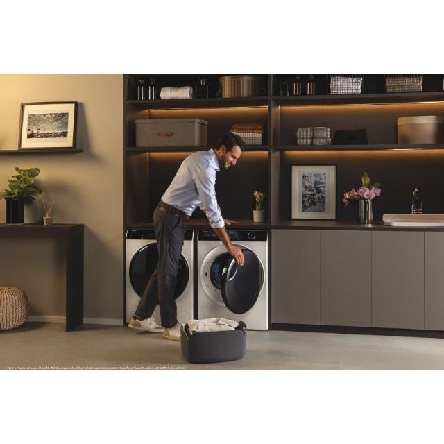 Haier I - Pro Series 5 HD90 - A3959 Wäschetrockner Freistehend Frontlader 9 kg A+++ Weiss - MEGART