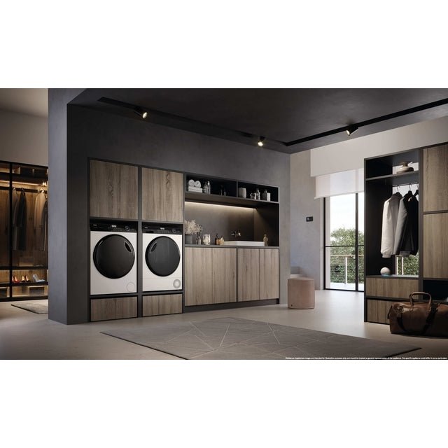 Haier HD90 - A3959E - S Wäschetrockner Freistehend Frontlader 9 kg A+++ Weiss - MEGART