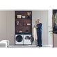 Haier HD90 - A3QCIGU1 Wäschetrockner Freistehend Frontlader 9 kg A+++ Weiss - MEGART