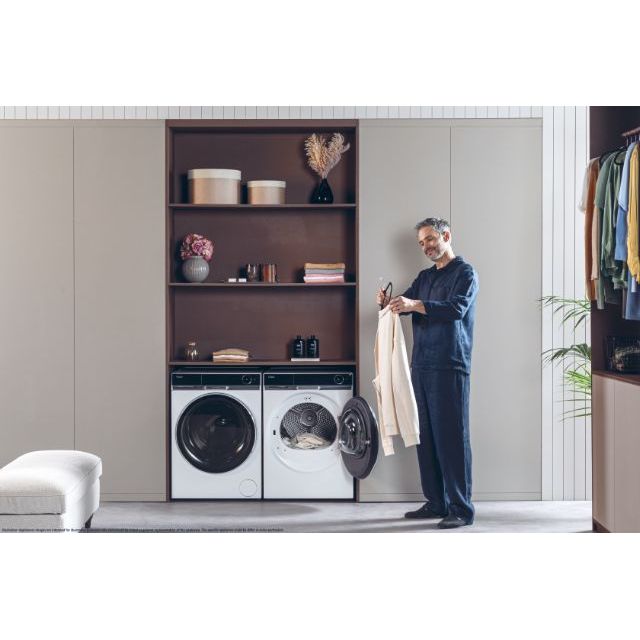 Haier HD90 - A3QCIGU1 Wäschetrockner Freistehend Frontlader 9 kg A+++ Weiss - MEGART