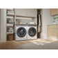 Haier Waschturm X Serie 7 – Waschmaschine HW80 (8 kg, A) + Wärmepumpentrockner HD80 (8 kg, C) inkl. Verbindungsrahmen - MEGART