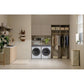 Haier Waschturm X Serie 7 – Waschmaschine HW80 (8 kg, A) + Wärmepumpentrockner HD80 (8 kg, C) inkl. Verbindungsrahmen - MEGART