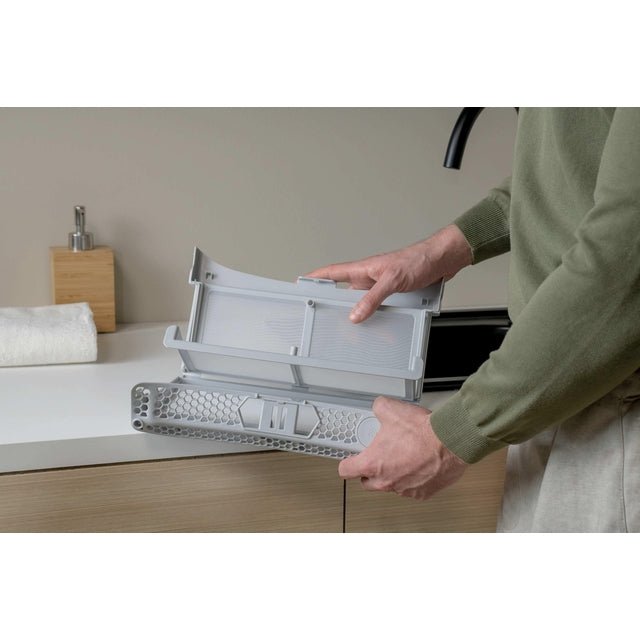 Haier Waschturm X Serie 7 – Waschmaschine HW80 (8 kg, A) + Wärmepumpentrockner HD80 (8 kg, C) inkl. Verbindungsrahmen - MEGART
