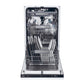 Haier XI1C3TB2FB lavastoviglie totalmente integrabile, 11 coperti, classe C