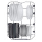 Haier XI1C3TB2FB lavastoviglie totalmente integrabile, 11 coperti, classe C