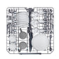 Haier XIT 6C3TB3B lavastoviglie totalmente integrabile, 16 coperti, classe B