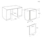 Haier XIT 6C3TB3B lavastoviglie totalmente integrabile, 16 coperti, classe B