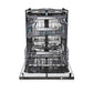 Haier XS 6A0M4PDB lavastoviglie totalmente integrabile, 16 coperti, classe A