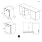 Haier XS 6B0S3FSB Voll integriert 16 Massgedecke B - MEGART
